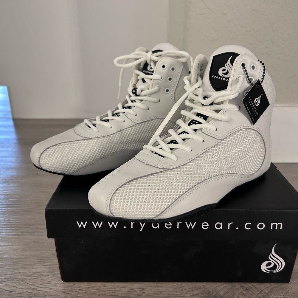 Ryderwear white lifting shoes NWT D-MAK velocity (unisex)